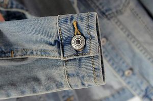 Custom Printed Embroidered Denim Jeans Hoodie Winter Heavyweight Plus Size Oversized Streetwear Eco-Friendly Outerwear Pockets - Product Image 5