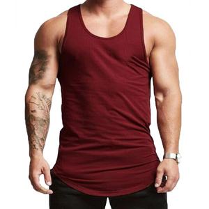 Débardeurs de sport sans manches pour hommes 100% coton pour la vente en gros - Product Image 5