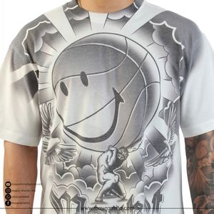 Camiseta Oversize de Algodón 100% de 280GSM, con Logotipo Personalizado, Impresión DTG, Unisex, Corte Holgado, Estilo Urbano, Hombros Caídos, Verano 2026, Envío Rápido - Product Image 3
