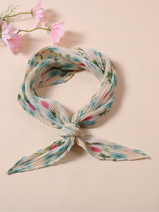 Fashion Women's Solid Polyester Custom Printed Square <b>Scarf</b> Bandana-High Quality Outdoor Casual Soft Bandana Casual Style - Product Image 4