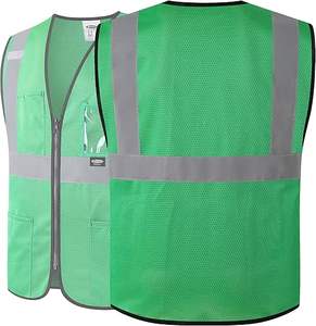 Chaleco de Trabajo de Alta Visibilidad para Hombre, Ropa de Seguridad Reflectante de Alta Calidad - Product Image 4