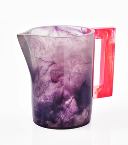 Mug géométrique en résine fait main, motif de Noël moderne, abstrait, pour la maison, l'hôtel, les cadeaux, vente en gros - Product Image 3