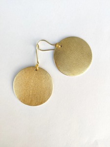 Pendientes de Latón Hechos a Mano, de Alta Calidad, Acabado Sólido, Artículo de Venta al Por Mayor de Fábrica, Artesanía en Metal - Product Image 6