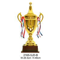 57cm 48cmm42cm Trophée en métal en gros Économie Grand Prix Médailles et trophées d'escrime pas cher Trophées de cyclisme avec socle en bois