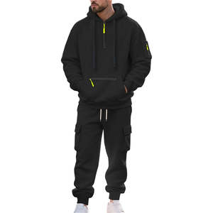 Pantalones Deportivos de Forro Polar Grueso de Algodón/Poliéster para Hombre, Estilo Hip Hop, Transpirables, de Secado Rápido, para Invierno - Product Image 6