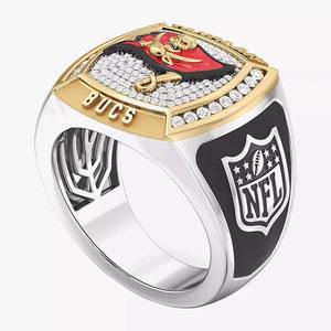 Anillo de Campeonato de los Tampa Bay Buccaneers, Aleación, Totalmente Personalizado, Estilo Hip Hop para Hombre, Dos Tonos, Personalizado para Colegio Secundario, Clase VVS - Product Image 2
