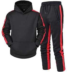 Ensemble de survêtement pour homme en molleton technique respirant et léger, écologique, pour le sport, la gym et l'entraînement - Product Image 1