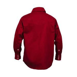 Camisas Resistentes al Fuego de Talla Estadounidense, Uniformes de Seguridad de Campo Resistentes a Arco Eléctrico, Alta Visibilidad, Certificación CE, Algodón, MOQ Bajo, Ropa de Trabajo Profesional - Product Image 2
