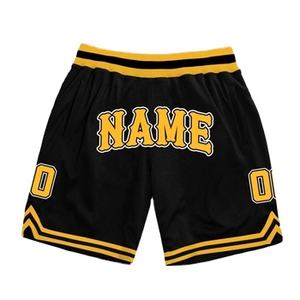 Short de sport de gymnastique avec logo personnalisé pour hommes et femmes respirant été maille trou poche 6XL haut motif coton décontracté anti-rides - Product Image 1