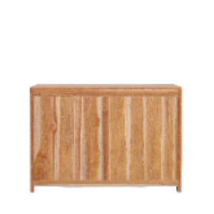 Aparador de TV con Estructura de Madera de Teca y Dos Puertas para Muebles del Hogar y Decoración de la Sala de Estar - Product Image 4