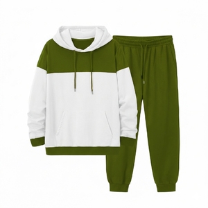 Men Custom Sportwear Outfit Two Piece <b>Set</b> Cotton Hoodies <b>Set</b> <b>Plus</b> <b>Size</b> <b>Jogger</b> <b>Set</b> Blank Hoodies Tracksuits for Men - Product Image 4