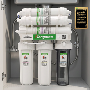 Purificador de Agua por Ósmosis Inversa Kangaroo Hydrogen KG100ESGUS9, de Plástico, para Debajo del Fregadero, Uso Doméstico y Exterior, Hecho en Vietnam - Product Image 5