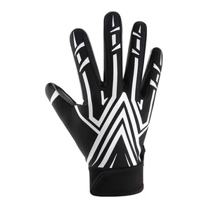 Gants de football américain professionnels extensibles antidérapants à paume intégrale, personnalisables avec logo par sublimation – Vente chaude - Product Image 1