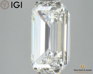 เพชรทรงมรกต CVD สร้างในห้องปฏิบัติการ น้ำหนัก 6.00 กะรัต ได้รับการรับรองจาก IGI สี F ความสะอาด VVS2 สร้างสรรค์เครื่องประดับของคุณเอง - Product Image 6
