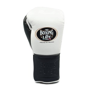 Nouveaux gants de boxe MMA Sanda de haute qualité, sans lacets, blancs et noirs, en cuir, personnalisables, équipement de boxe pour adultes - Product Image 2