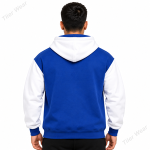 Herren Schwergewichts-Pullover-Hoodie 470 GSM Baumwollfleece Dick Winter Casual Streetwear Sweatshirt Maßgeschneidert OEM Private Label Fabrik - Product Image 4