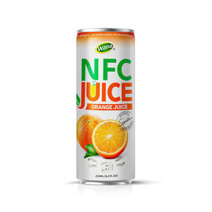 ผู้ส่งออกจากเวียดนาม เครื่องดื่มน้ำส้มปลอดเชื้อเพื่อสุขภาพ ได้รับการรับรองมาตรฐาน ISO บรรจุกระป๋อง 250 มล. - ผู้ผลิตเครื่องดื่มแบบ OEM ODM - Product Image 1