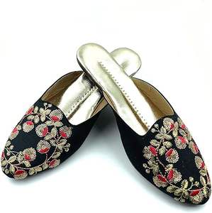 Producto Más Vendido, Zapatos Khussa Planos para Mujer, Material de Primera Calidad, Hechos a Mano, Colores y Tallas Personalizables - Product Image 5