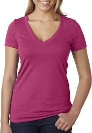 T-shirts pour femmes en tissu épais, col en V, coupe slim, streetwear décontracté, manches courtes, t-shirts unis - Product Image 2