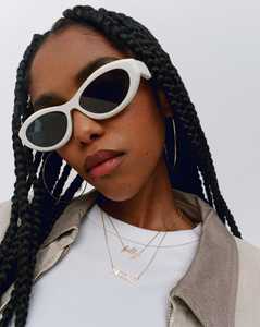 Collier personnalisé avec nom, chaîne gourmette 5mm 7mm, colliers ajustables 16-18 pouces, bijoux fins personnalisés en or massif 14K 18K - Product Image 6