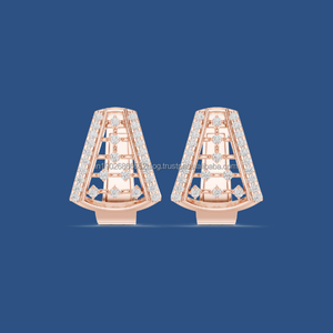 Pendientes de aro espiral de metal mixto 14K Hill Jewels - Product Image 1