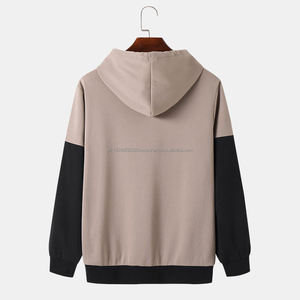 Sweat-shirt à capuche double face en coton 100% de qualité supérieure, vêtements de rue tendance, sweat-shirts personnalisés pour hommes disponibles en gros - Product Image 2