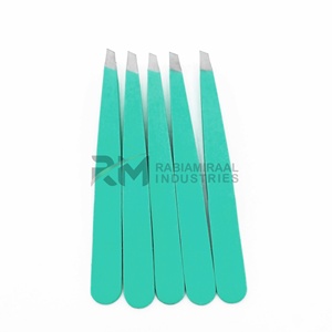 Juego de Pinzas de Precisión para Cejas de Acero Inoxidable RMI, Pinzas Inclinadas para Cejas para Mujer, Pinzas Ligeras para Cejas - Product Image 1