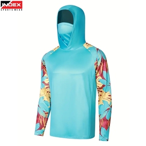 Chemise de pêche à manches longues pour homme INDEX, impression par sublimation, protection UV UPF 50, vêtements d'extérieur - Product Image 1