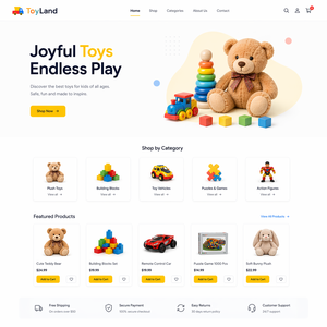 Diseño de Sitio Web para Tienda de Juguetes de Autos de Carreras React - Product Image 1