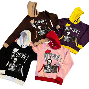 Conjunto Deportivo de Algodón 100% de Alta Calidad con Estampado Urbano y Pantalones Acampanados – Atuendo Urbano de Dos Piezas Personalizado Premium - Product Image 1