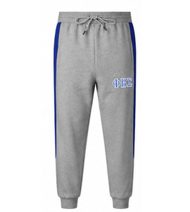 Zeta Phi Beta Sorority Embroidery <b>Men</b> 100% Cotton Fleece Hooded Winter Tracksuit ZPB Sorority Embroidered Custom Made Greek - Product Image 2