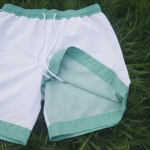 Wholesale 100% Nylon Windbreaker Shorts Set Customized Unisex <b>Zip</b> <b>up</b> <b>Jacket</b> and Shorts 2pieces Vintage Windbreaker Shorts Set - Product Image 3