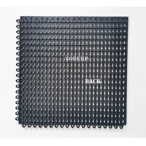 Modern PVC Plastic Flooring Tile Anti-Slip Vinyl Floor Tile for Car Show Shop Garage-Graphic Design Solution - Product Image 2