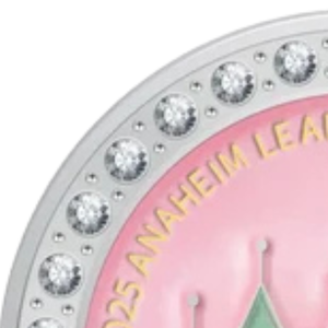   Pin de la Conferencia de Liderazgo 2025, Broche de Solapa Esmaltado en Tono Dorado, Rosa y Verde, Elegante Insignia Conmemorativa de Hermandad, Moda - Product Image 3