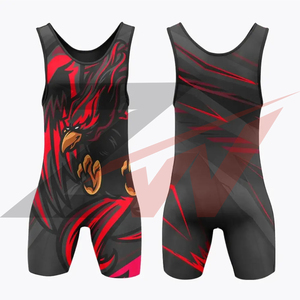 Vente en gros usine – Maillot de lutte extensible personnalisé pour adulte – Spandex/Polyester à séchage rapide pour la musculation et le powerlifting - Product Image 3
