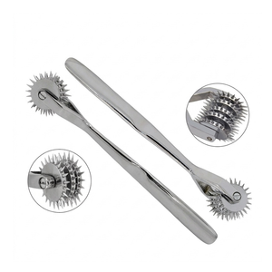 2 Piezas de Pinwheels de Wartenberg de 3 y 5 Puntas Giratorias, Juego de Instrumentos Médicos de Acero Inoxidable para Pruebas Nerviosas y Diagnóstico Neurológico - Product Image 6