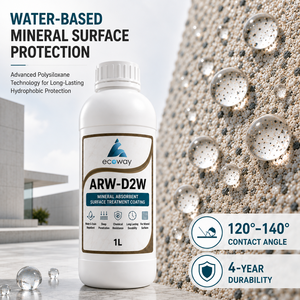 Revêtement imperméabilisant à base d'eau ECOWAY ARW-D2W, 1L, pour béton, marbre, pierre, surfaces minérales poreuses - Product Image 2