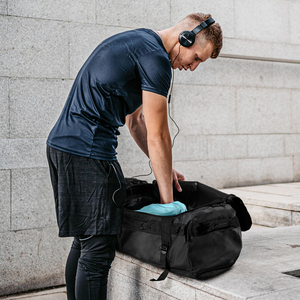 Bolsa de lona de viaje con costuras reforzadas, tela de alto rendimiento, máxima fiabilidad, bolsa portátil para deportes y negocios - Product Image 6
