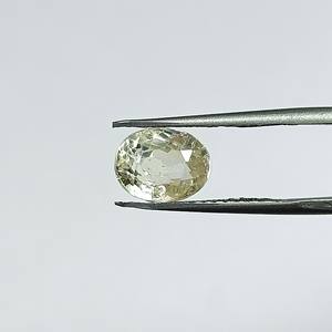 Zafiro amarillo ovalado natural de 3,74 quilates de Sri Lanka, piedras preciosas sueltas para la fabricación de joyas y anillos YOIN-217 - Product Image 2