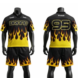 Ensemble de maillot et short de football américain de qualité supérieure, vêtements de sport respirants, 100% polyester, maillot et short de football américain - Product Image 4