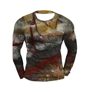 High Quality Training Rash Guard <b>Compression</b> <b>Shirt</b> Custom Printing Activewear Supplier - Product Image 4