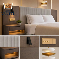 Muebles para Habitaciones de Hotel Vantel FF&E, Juego de Dormitorio de Lujo Personalizado para Proyectos de Resorts y Hostelería