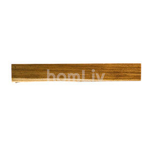 Bandeja de Servir de Madera de Teca de Tamaño Mediano con Asa Recortada, Bandeja para Cena, Desayuno en la Cama, Uso en Cocina, Comedor, Hotel, Madera Sólida Sostenible - Product Image 4