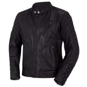 Veste de course en cuir pour moto avec impression de logo personnalisé, haute qualité, respirante, écologique, vêtements de course automobile, moto - Product Image 1