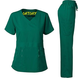 Uniformes de Hospital al por Mayor – Conjunto de Uniformes Médicos Unisex para Enfermeras, Doctores y Personal de Salud, Ropa de Trabajo Transpirable y Lavable - Product Image 2