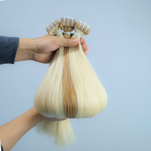 Extensiones de Cabello Humano Vietnamita de Calidad Premium, Adhesivas, Color Natural, Cabello Liso con Cutícula Alineada, Precio de Fábrica - Product Image 2