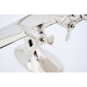 Modèle d'avion à hélices avec support, décoration moderne pour salon, articles cadeaux d'affaires - Product Image 4