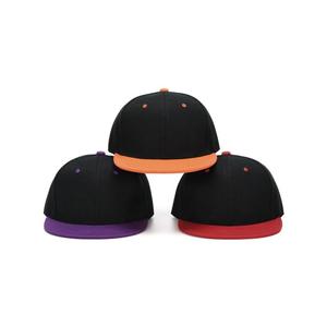 RELEVO INDUSTRIES Gorra de Béisbol Unisex de Cuero Sintético Negro y Naranja, 6 Paneles, Color Sólido, Ajustada, Informal, para las Cuatro Estaciones, para Adultos - Product Image 4