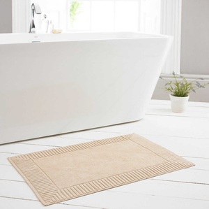 Tapis de bain en chenille fait main, doux et moelleux, tapis de sol d'intérieur antidérapant, absorbant l'eau, pour la maison, l'hôtel, lavable en machine - Product Image 3