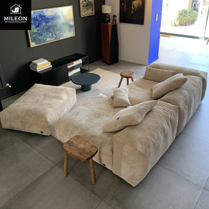 Sofás Modulares Nórdicos para Vestíbulos de Hoteles, Salas de Estar, Salas de Exhibición, Sofás <span class=keywords><strong>Modernos</strong></span> Minimalistas de Alta Gama Hechos a Medida para Apartamentos - Product Image 2